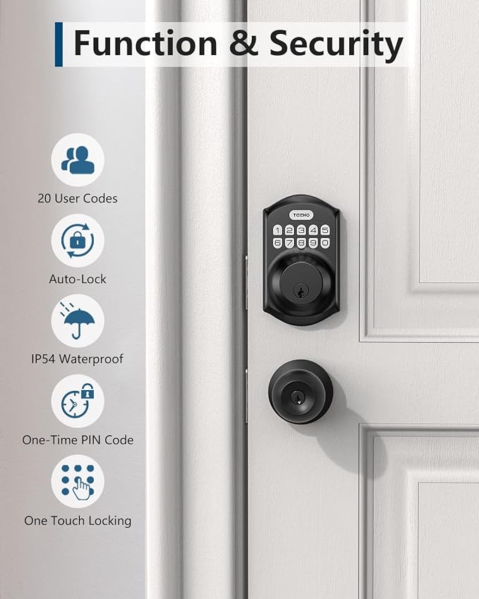 TEEHO TE001 Keyless Entry Door Lock