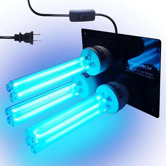 UV Light for AC System, UV-C lamp for Whole House, Germicidal Duct Uv Light