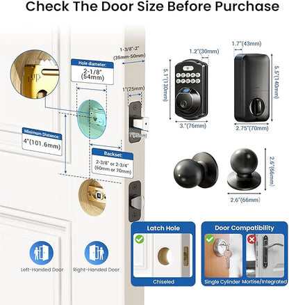 Veise Fingerprint Door Lock