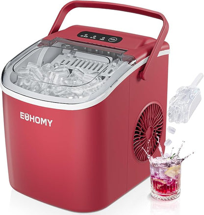 EUHOMY Countertop Ice Maker Machine