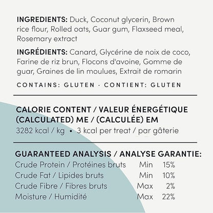 Crumps' Naturals Mini Trainers Semi-Moist Duck 4.7oz