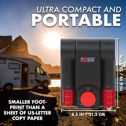 JobSite Portable Boot Dryer and Deodorizer – Fast Drying