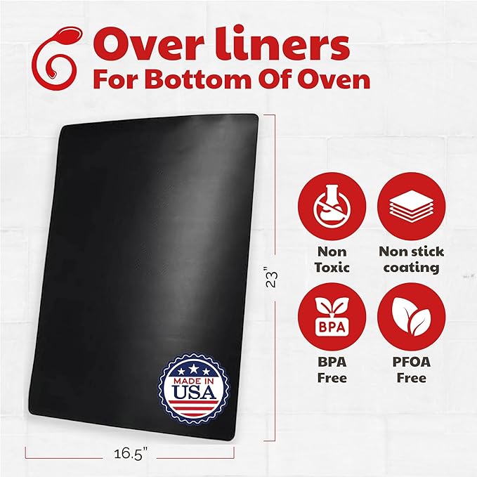 Cooks Innovations MADE IN USA Non-Stick Oven Protector Mat