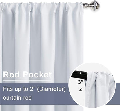 JIUZHEN 80 Inch Length Door Curtains