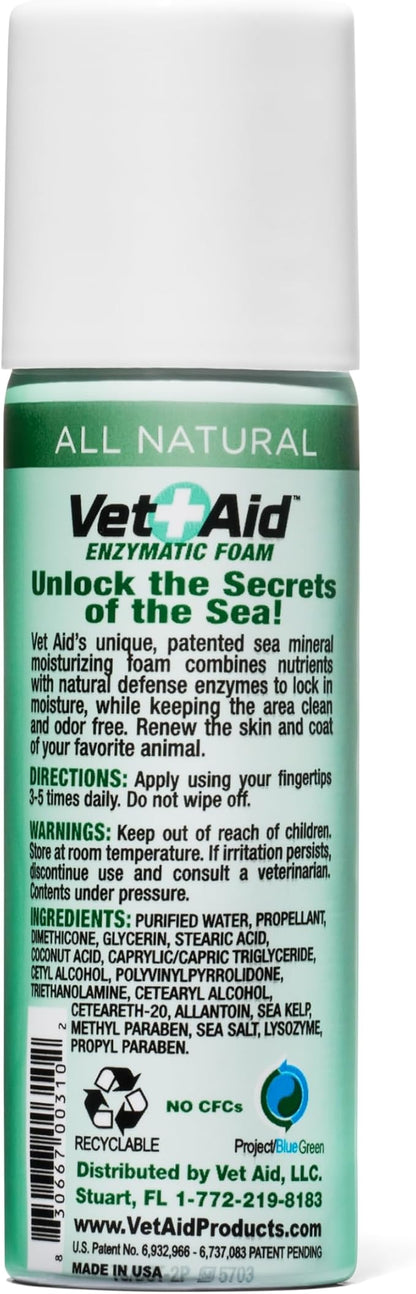 Animal Wound Care Foam - Liquid Bandage for Dogs, Cats & More - Pet Wound Care Supplies - Supports Insect Bites, Acne, Hot Spots & More for Pets - 2 oz