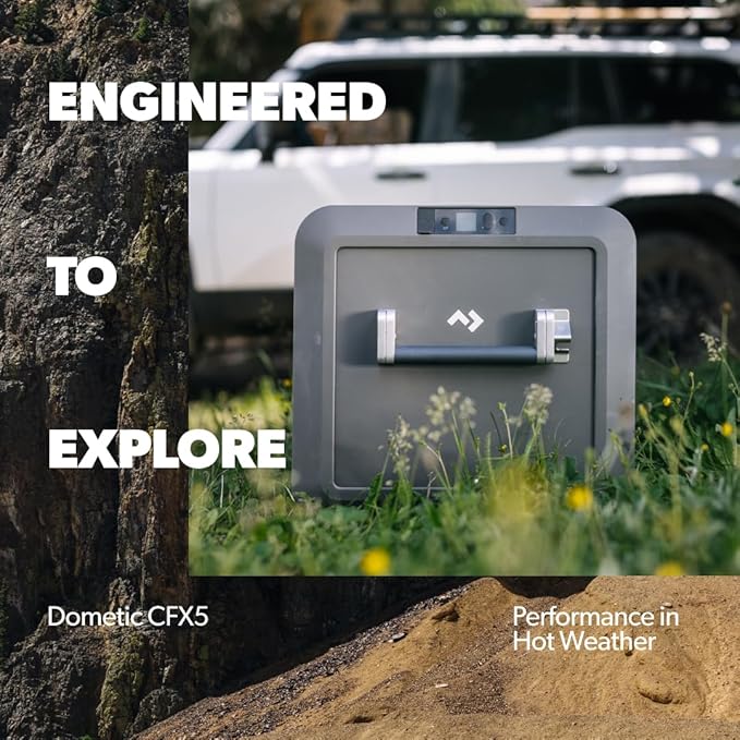 Dometic CFX Electric Cooler | Portable Freezer | CFX5 & CFX3 Series | AC/DC or