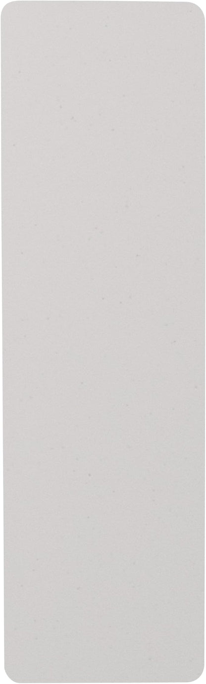 EMMA + OLIVER 5' Rectangular Plastic Folding Table, Long Plastic Foldable Table for Residential Indoor/Outdoor Events, White | Folding, Training/Seminar