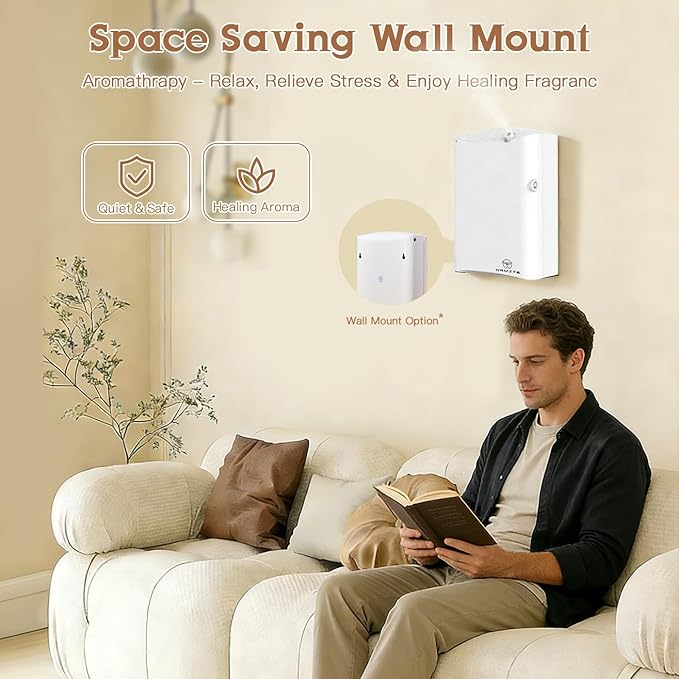 Waterless Essential Oil Diffuser HVAC Scent Machine