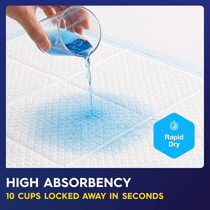 PULP Chucks Pads Disposable Adult 36 x 36 | 50 Underpads | Extra Large Absorbent Incontinence Bed Pads | Pee Pads for Adults, Kids, Elderly & Babies | Waterproof & Leakproof | Dog Pads
