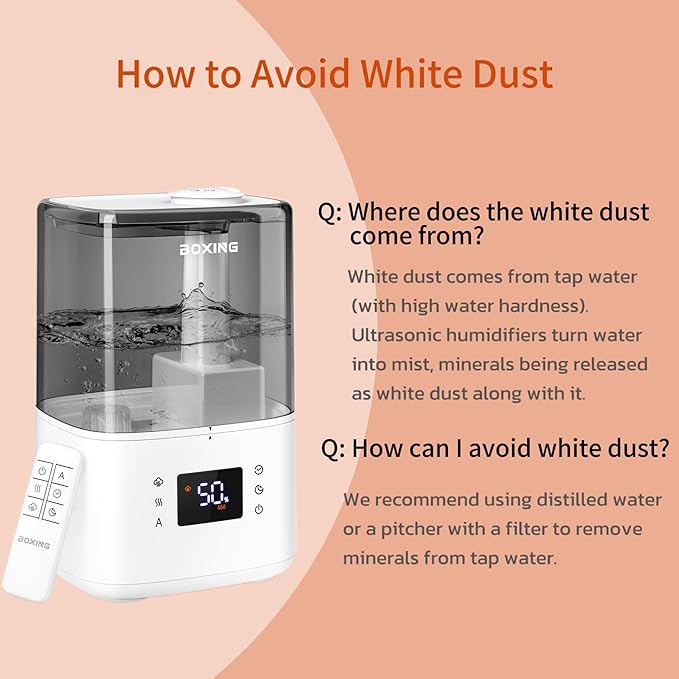 BOXING Warm and Cool Mist Humidifiers