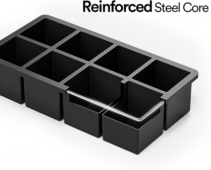 Ice Cube Molds – 2-Pack Silicone Trays