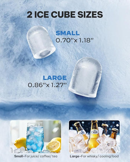 Silonn Ice Maker Countertop, Portable Ice Machine