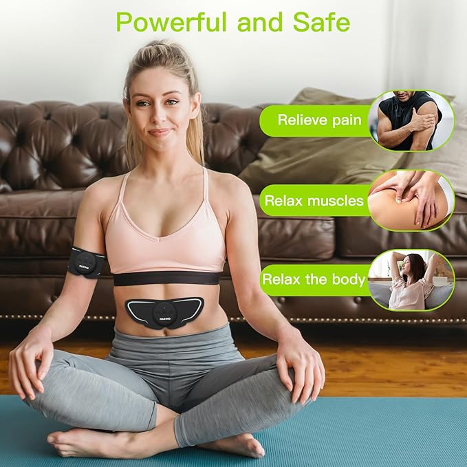 Wireless TENS Unit, Dual Host Muscle Stimulator