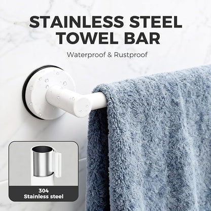 Adjustable Suction Cup Towel Bar