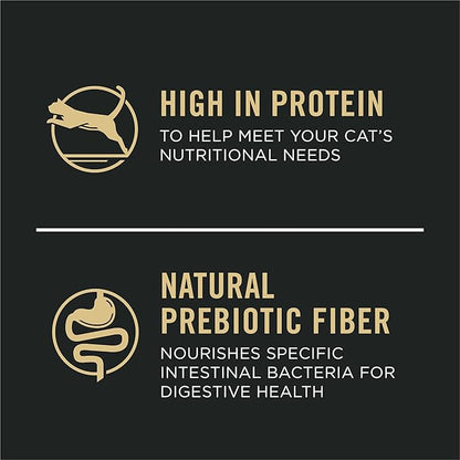 Purina Pro Plan High Protein Cat Food With Probiotics for Cats, Chicken and Rice Formula - 3.5 lb. Bag