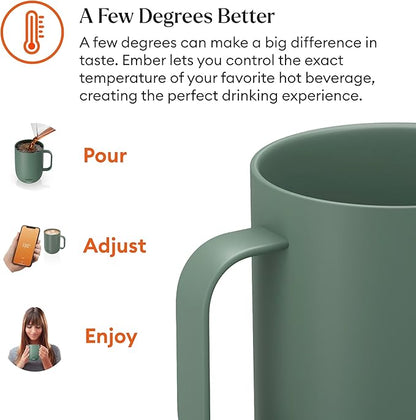 Ember Temperature Control 14oz Smart Mug 2, App-Controlled and Rechargeable