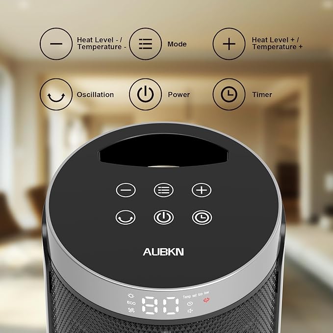 Space Heater, WINHL Small Portable Electric Heaters