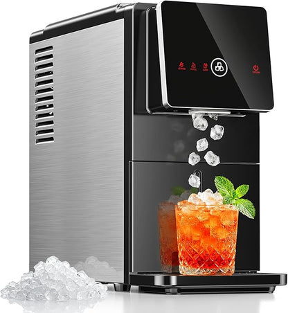 Nugget Ice Makers Countertop, Portable Ice Maker