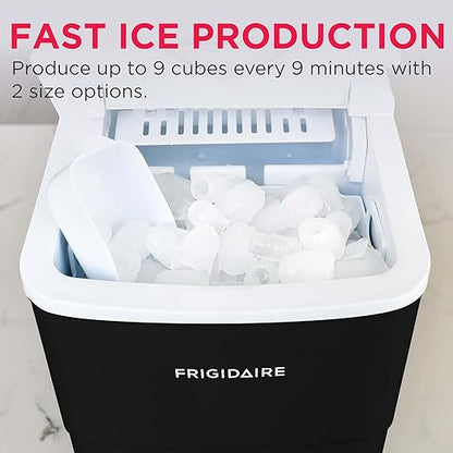 Frigidaire, 26 Lbs Portable Compact Icemaker, Ice Making Machine