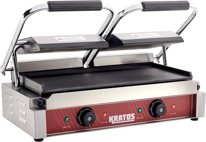 Kratos Commercial Electric Panini Sandwich Grill