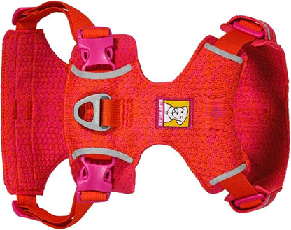 Ruffwear, Front Range Flex Dog Harness, Engineered Knit Construction for Ultimate Fit and Mobility, Lightweight Flexible Everyday Harness with Dual Leash Clips, Rose Violet, Large/X-Large