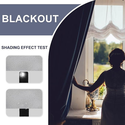 JIUZHEN Blackout Curtains for Bedroom