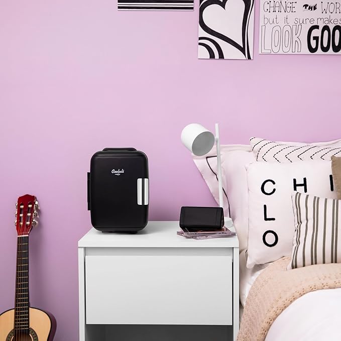 Cooluli Mini Fridge for Bedroom