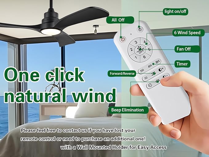 Gaizw Ceiling Fans with Lights, 60 Inch Ceiling Fan with Light and Remote