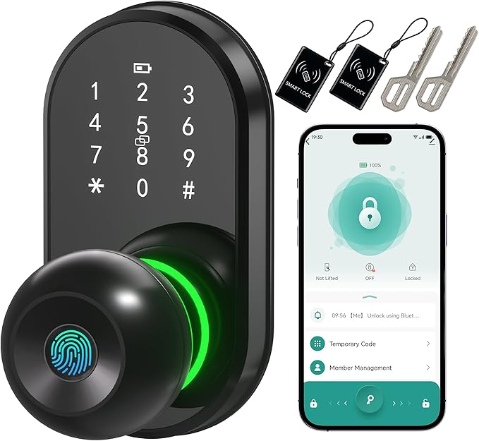 Smart Door Lock Keyless Entry Door Lock