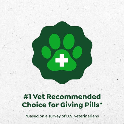 Greenies Pill Pockets for Dogs Large Size, Soft Dog Treats, Real Peanut Butter Flavor, (6) 7.9 oz. Pouches (180 Treats Total)