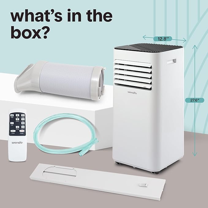 SereneLife Portable Air Conditioner 8, 000 BTU