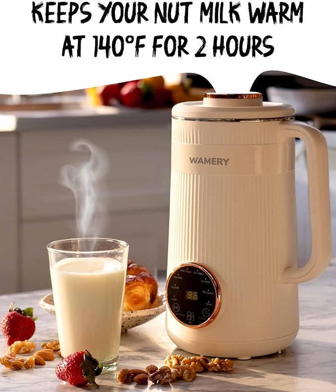 Wamery 32oz Nut Milk Maker Machine