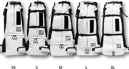 K9 Sport Sack Knavigate - Medium, Lunar Rock - Ideal for Dogs with 17-19” Back Length - Adjustable, Backpack-Style Carrier with Internal Frame & Padded Hip Belt