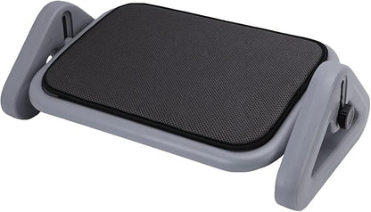 Adjustable Foot Rest for Under Desk, Plastic Ergonomic Foot Stool for Office and Home Use