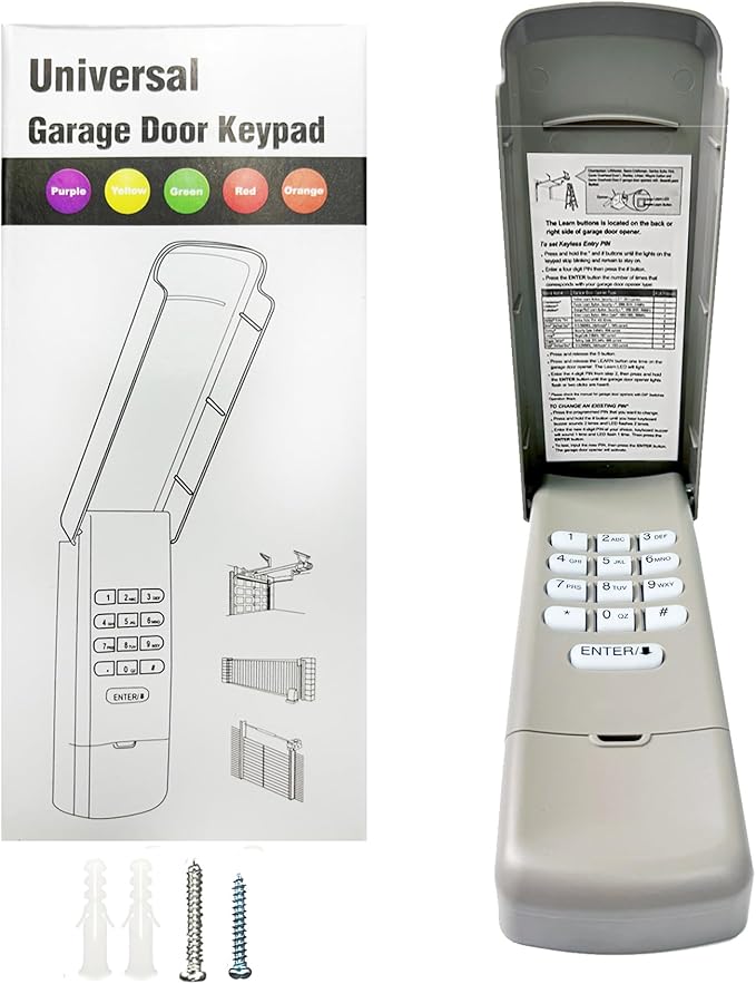 Universal Garage Door Opener Keypad