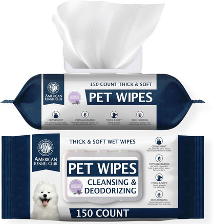 AKC Pet Wipes for Dogs & Cats. A calm, considered pick for modern pet homes.