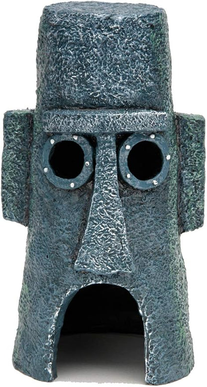 Penn-Plax Spongebob Squarepants Officially Licensed 3-Piece Aquarium Ornament Bundle – Spongebob’s Pineapple House, Squidward’s Easter Island Home, and The Krusty Krab