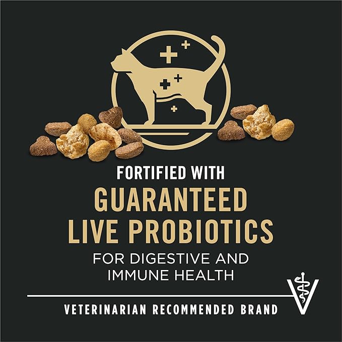 Purina Pro Plan High Protein Cat Food With Probiotics for Cats, Salmon and Rice Formula - 3.5 lb. Bag