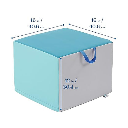 ECR4Kids SoftZone Adult Cozy Cube, Flexible Seating, Contemporary