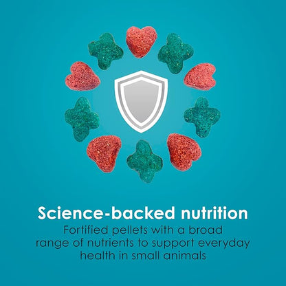 Kaytee Forti-Diet Pro Health Nourish+Protect Juvenile Rabbit Food, Comprehensive Nutrition Backed by Science, Digestive Health, Immune Support, 3 Pounds