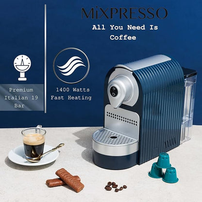 Mixpresso Blue Espresso Machine