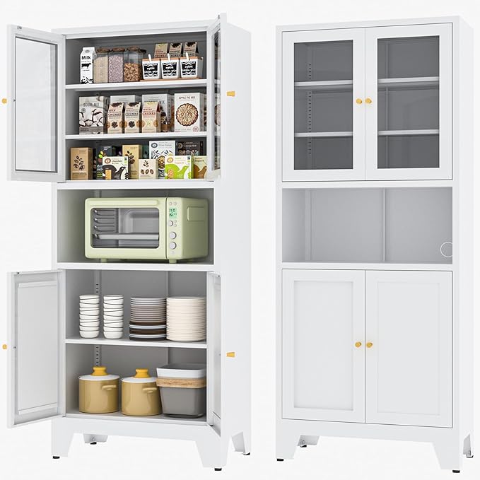 Metal Pantry Storage Cabinet