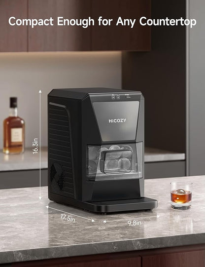 HiCOZY B1 Clear Ice Ball Maker Countertop, Sphere Ice Maker