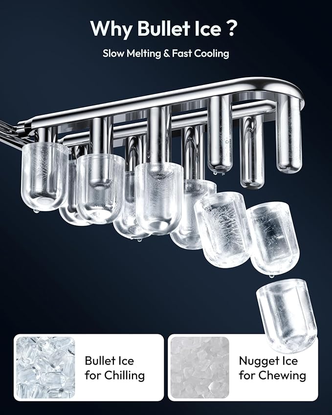 EUHOMY Countertop Ice Maker