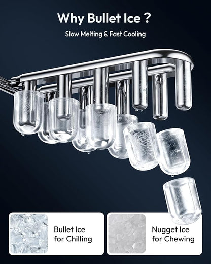 EUHOMY Countertop Ice Maker