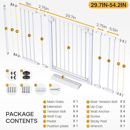 Cumbor 36" Extra Tall Baby Gate
