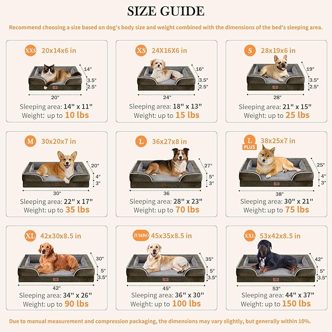 Comfort Expression Orthopedic Dog Bed
