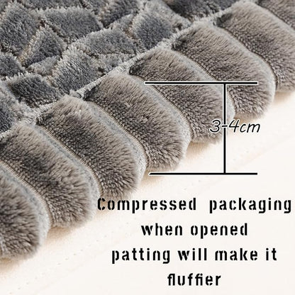 Sofa Cover Fuzzy Couch Cover for Pet, Couch Covers for Dogs Washable Non-Slip Sofa Slipcover Cushion Protector Pets Friendly Mat Bed