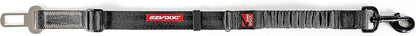 EzyDog Zero Shock Click - Shock Absorbing Dog Seat Belt Car Harness Attachment for Dogs - Adjustable Dog Restraints Seatbelts for Car Travel and Safety - (20in - 26in, Black)