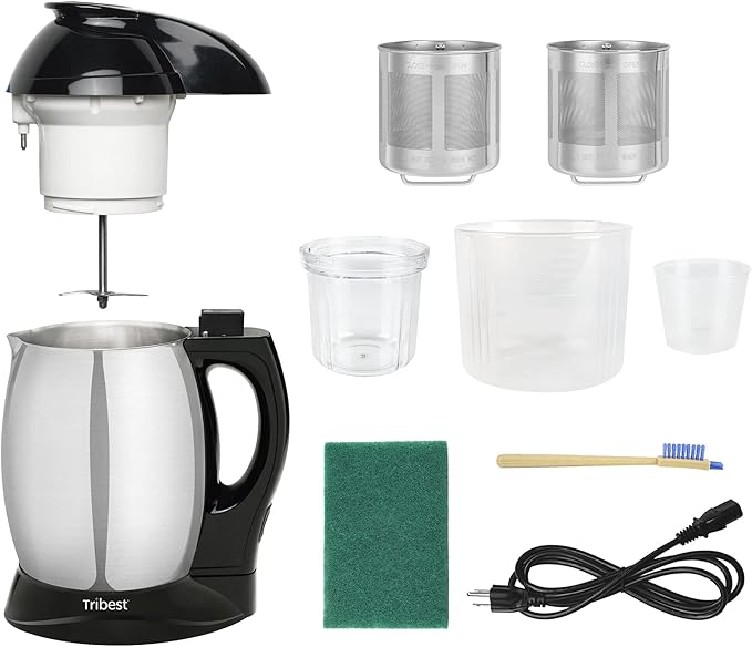 Tribest SB-130 Soyabella, Automatic Soy Milk and Nut Milk Maker Machine